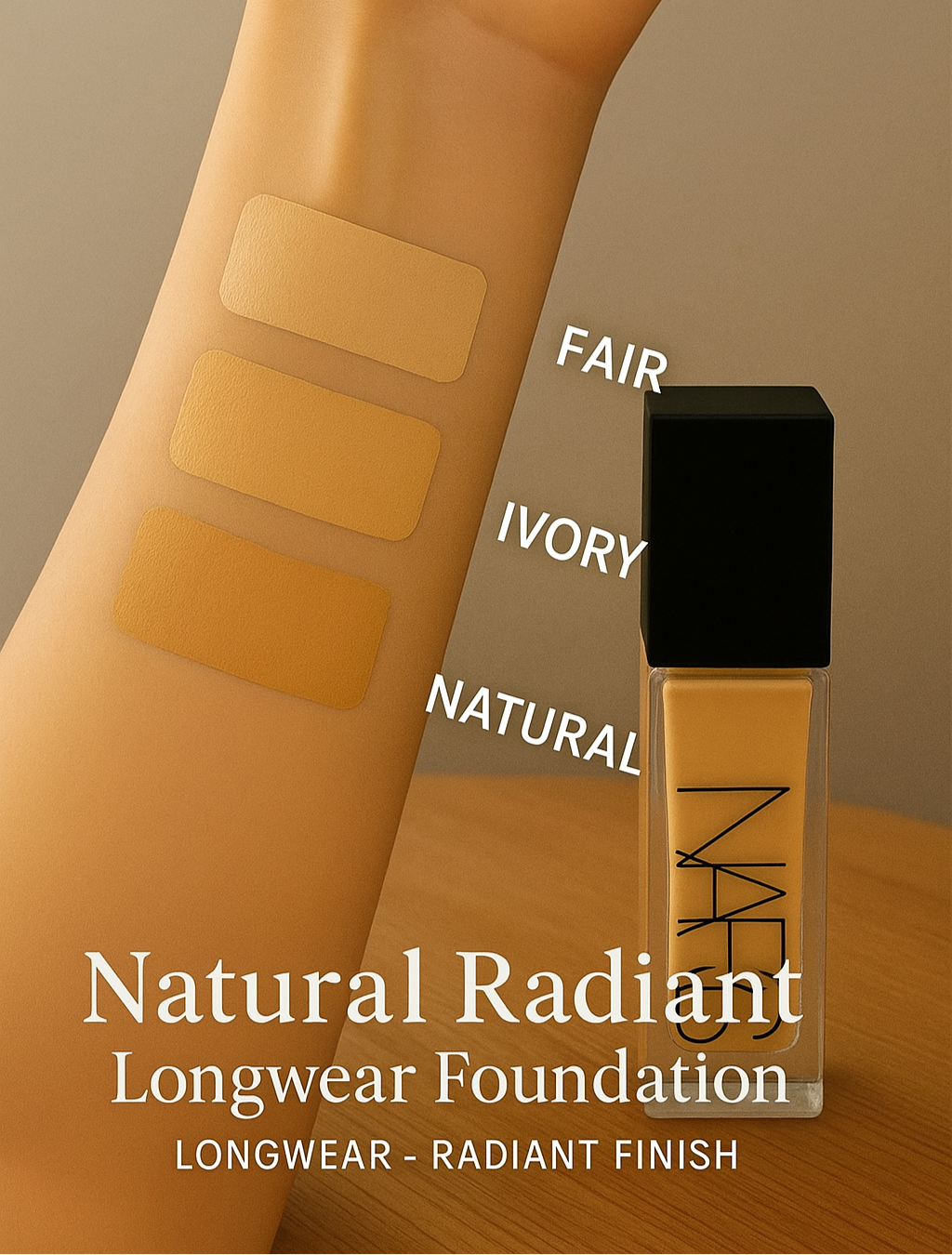 NARS Natural Radiant Foundation – 30ml