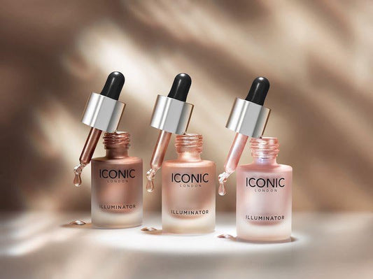 Iconic London Liquid Highlighter Set (Pack of 3)