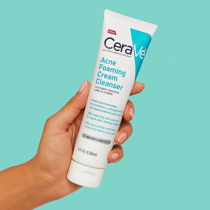 CeraVe 4% Benzoyl Peroxide Acne Cleanser