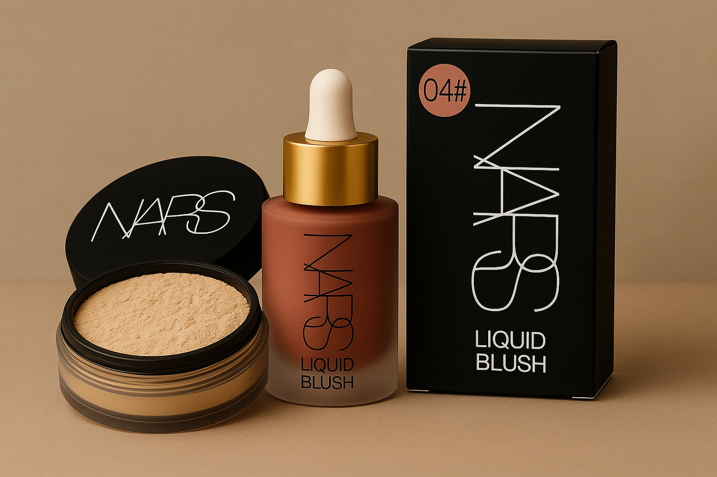 NARS Makeup Duo | Liquid Blush & Loose Powder